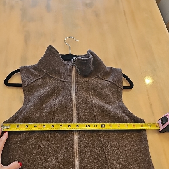 Toad&Co Brown Wool Blend Vest - Picture 6 of 8